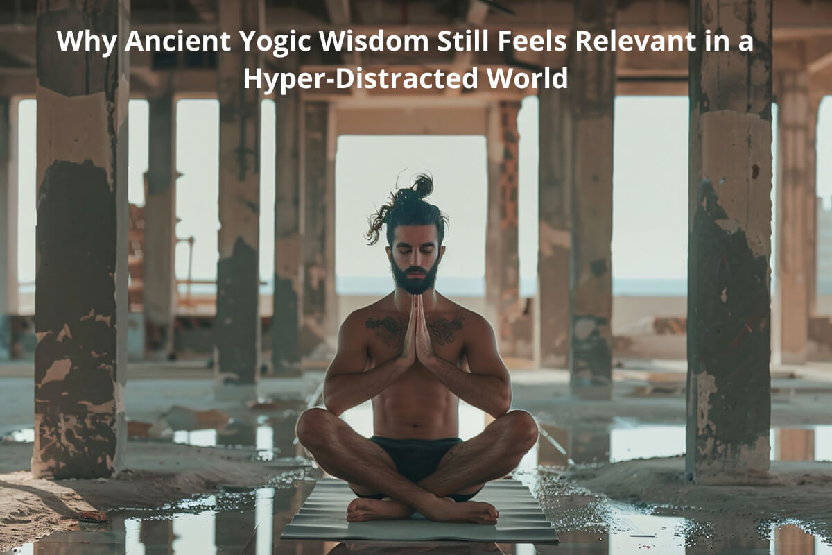 Ancient yogic wisdom relevance in modern distracted life